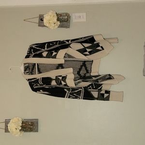 Black tan cardigan sweater ✨️